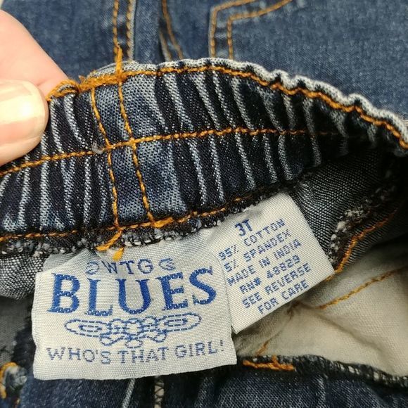 WTG Blues Denim Jean‎ Skirt - Picture 4 of 4
